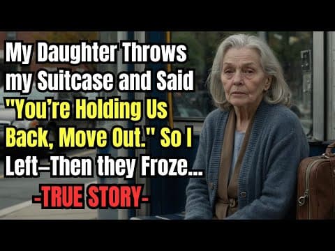 HER TRUE STORY FROM OREGON💔My Daughter Throws my Suitcase & Said "You’re Holding Us Back, Move Out!" thumbnail