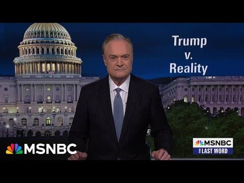Lawrence: Trump predicts a ‘1929-style result’ if Trump returns the tariff money he illegally took thumbnail