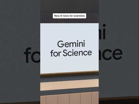 Gemini for Science is here. 🧬 thumbnail