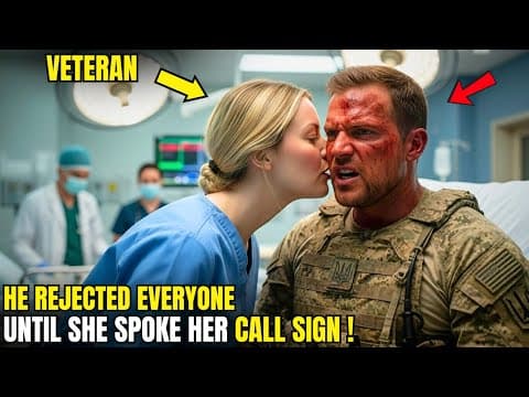 Dying SEAL Sniper Rejected 20 Doctors — Until the Rookie Nurse Spoke Her Call Sign thumbnail