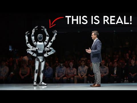 China Just Crossed The Line With 6 Arm AI Robot (Works All At Once) thumbnail