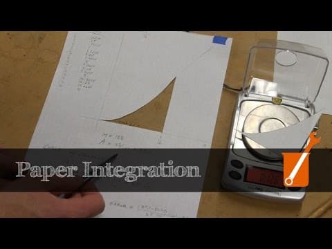 Mathematical integration without calculus thumbnail