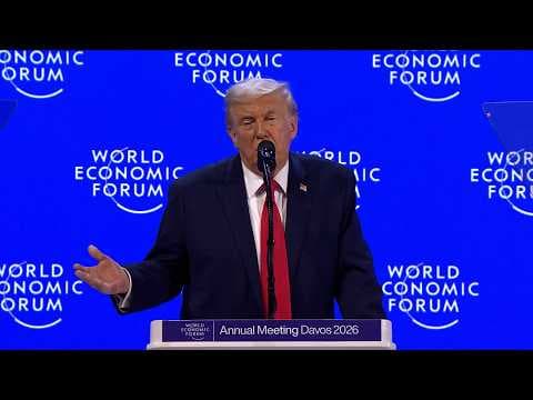 President Trump Delivers a Special Address to the World Economic Forum thumbnail