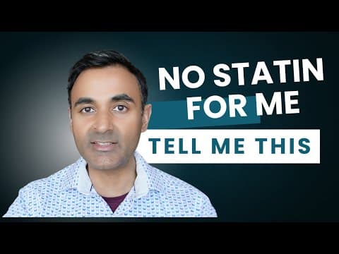 Cholesterol HIGH — I Don’t Want STATIN: Tell Me THIS thumbnail