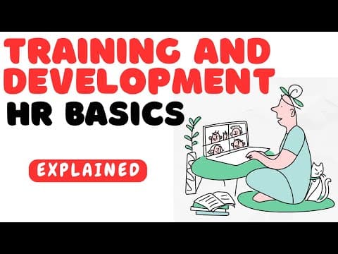 Human Resource Basics: Training and development thumbnail
