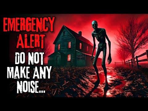 "EMERGENCY ALERT: Do Not Make Any Noise." | Creepypasta thumbnail