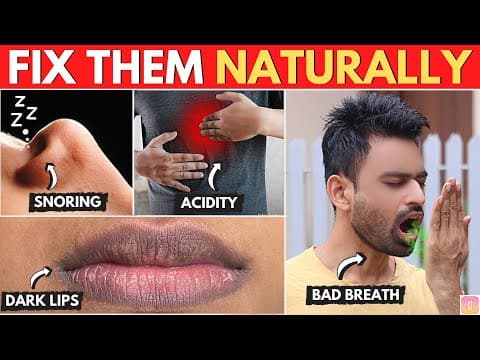 Permanent Solution to 4 Common Health Problems (Dark Lips, Bad Breath, Snoring & Acidity) thumbnail