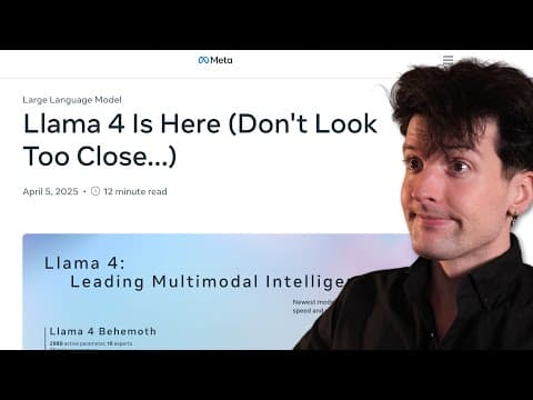 Did Meta Really Fake Benchmarks? thumbnail