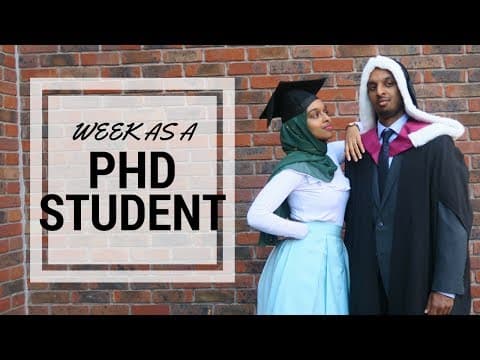He Graduated As A Dr! | A Week As A PhD Student #7 thumbnail