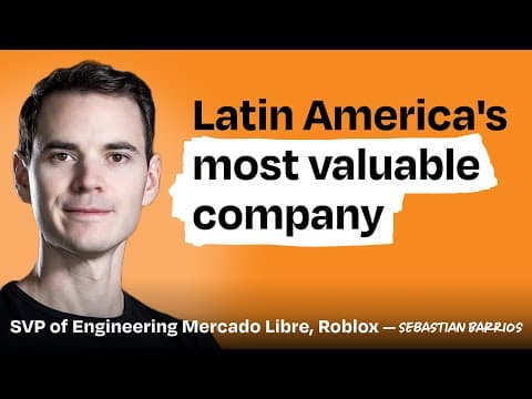Mercado Libre: 18k engineers, 30k deploys a day, & their own fleet of planes | Sebastian Barrios thumbnail