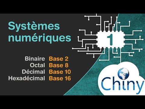 Systèmes numériques: Décimal, binaire, octal et hexadécimal thumbnail