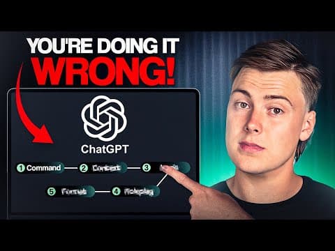 How To Use ChatGPT The RIGHT WAY In 2025 (you're doing it wrong) thumbnail
