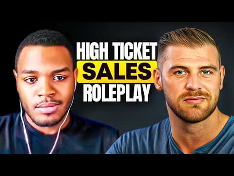 Sales Roleplay - E-Com Offer With $1M/mo Trainer [LIVE] thumbnail