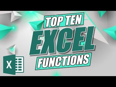 How to Master Essential Excel Functions thumbnail