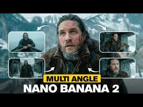 Most Easiest And Free Method For Ai Films │ Nano Banana Pro Multi Camera Angles thumbnail