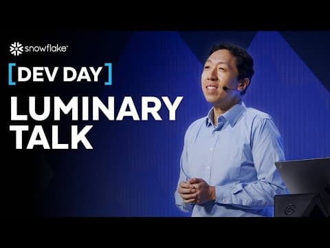 Andrew Ng On AI Agentic Workflows And Their Potential For Driving AI Progress thumbnail