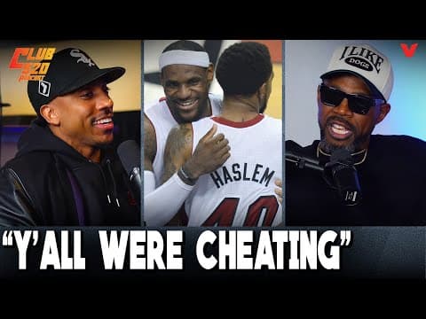 Jeff Teague CALLS OUT Udonis Haslem: “Y'all were cheating!” on LeBron Heat team | Club 520 x The OGs thumbnail