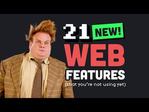 What Are the 21 New Web Features You Should Know About? thumbnail