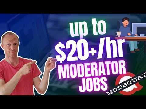 Flexible Moderator Job from Home - Requirements, Pay & Tips (ModSquad Review) thumbnail