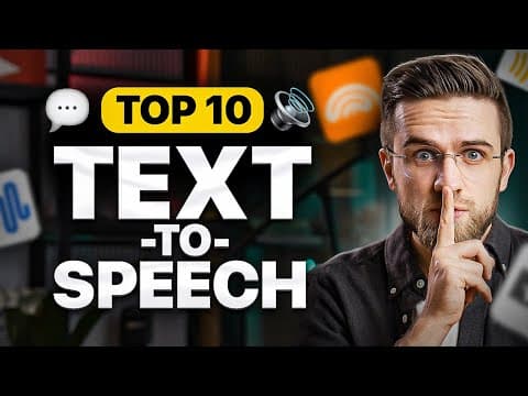 Which AI Text-to-Speech Generator Sounds Human? thumbnail