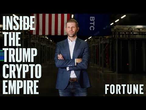 Inside American Bitcoin: How Eric Trump Added a $1.5 Billion Company to His Family's Crypto Empire thumbnail