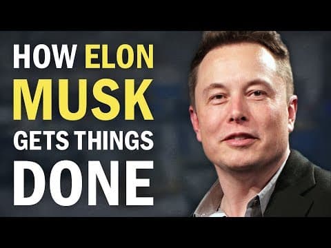 What Are Elon Musk's Key Productivity Habits? thumbnail
