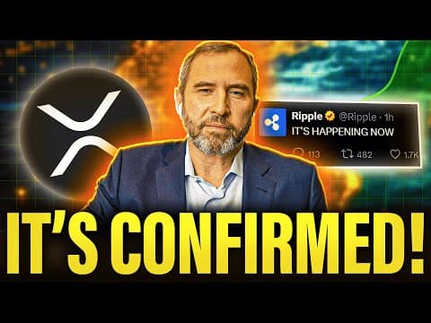 Ripple Just CONFIRMED It's Happening NOW | XRP Holders Better Watch thumbnail