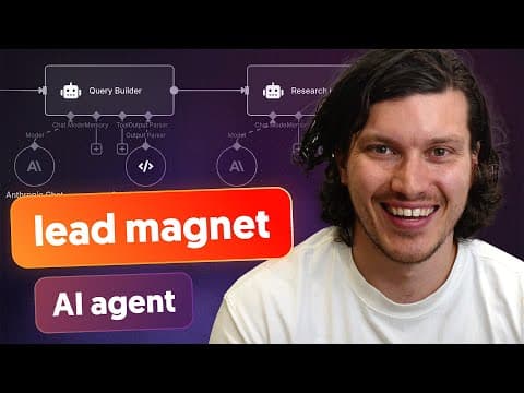 90% Open Rate: This AI Monitors Socials and Creates Custom Lead Magnets thumbnail