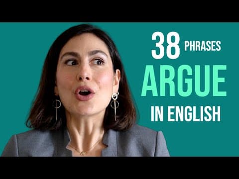 Expressing Disagreement To Argue Effectively In English thumbnail