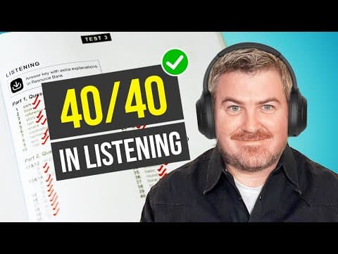 How to Achieve Band 9 in IELTS Listening thumbnail