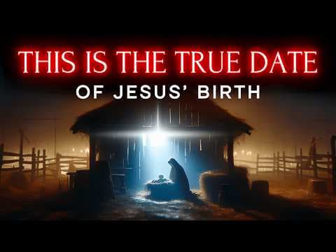 THE TRUE DATE JESUS WAS BORN 🗝️ 7 Hidden Biblical Clues thumbnail