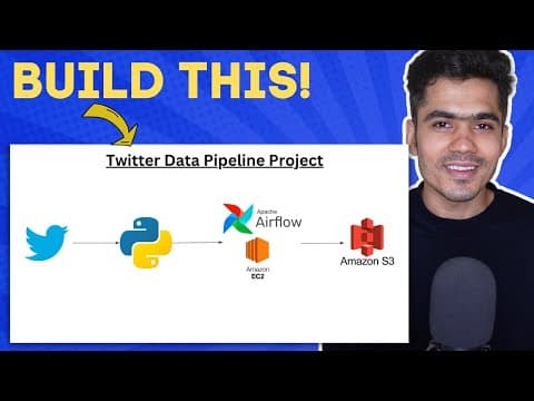 Twitter Data Pipeline using Airflow for Beginners | Data Engineering Project thumbnail