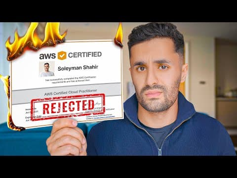 Why Your Cloud Certifications Are Worthless (And What to Do Instead) thumbnail