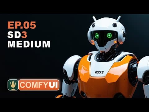 ComfyUI Tutorial Series: Ep05 - Stable Diffusion 3 Medium thumbnail