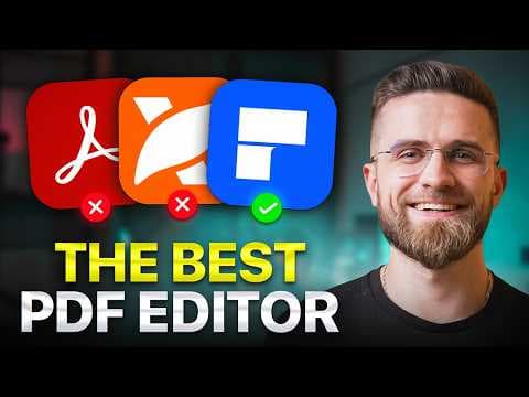 How To Edit PDF With AI? The ONLY PDF Editor You Need... thumbnail