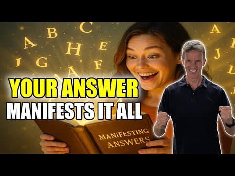 The Answer to THIS Question Rewrites Your Entire Life thumbnail