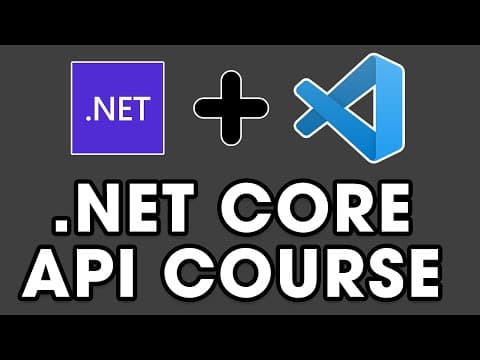 ASP.NET Core Web API .NET 8 2024 -1. Create Project + Install thumbnail