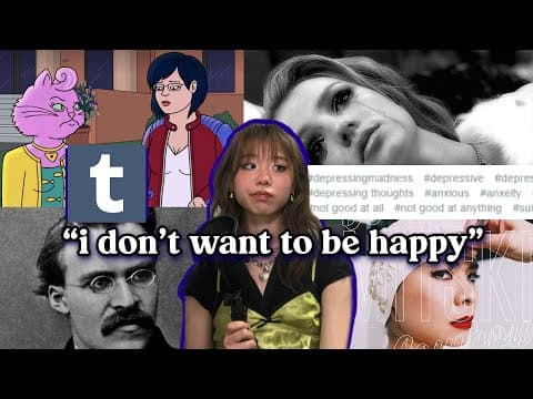 the desire to be sad: "tragically beautiful" art & romanticizing mental illness thumbnail