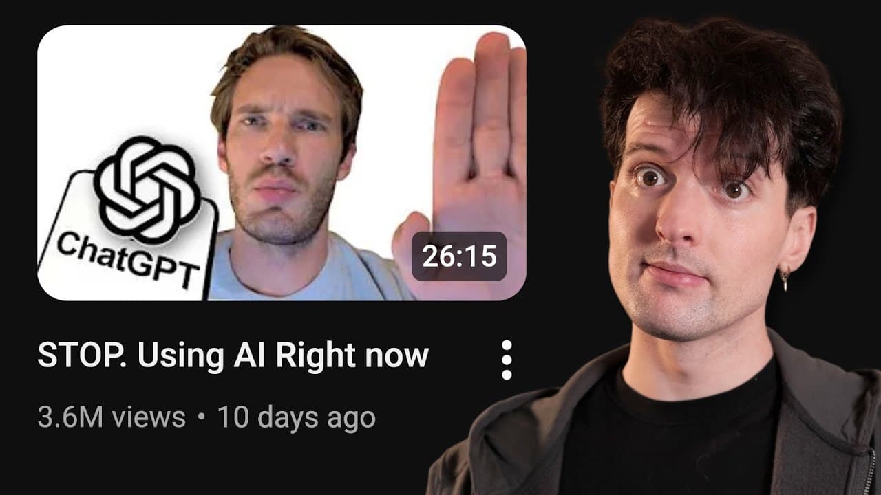 YouTube video player
