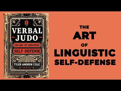 Verbal Judo: The Art Of Linguistic Self Defense (Audiobook) thumbnail
