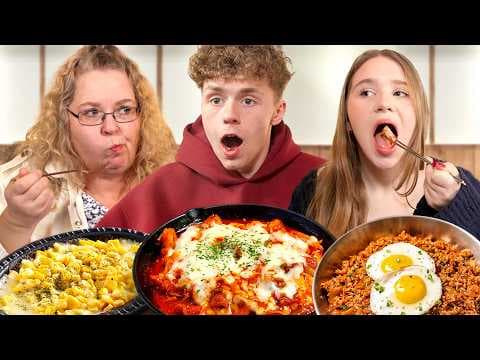 British High Schooler Feeds His Family REAL Korean Food 🇰🇷 thumbnail