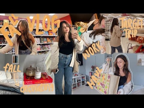 How to Spend a Cozy Fall Day: Vlog Ideas and Decor Tips thumbnail