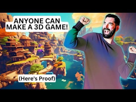 How Can Anyone Create Realistic 3D Games Using AI? thumbnail