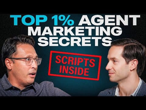 Top 1% Agents’ Marketing Secrets with Sharran Srivatsaa thumbnail