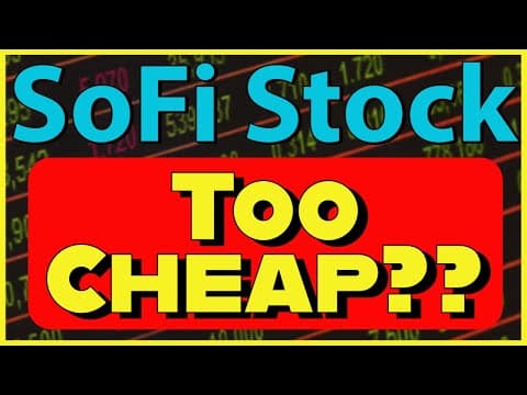 Why Did SoFi Stock Drop Below $5 Today? thumbnail