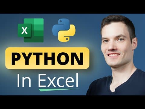 Python in Excel - Beginner Tutorial thumbnail
