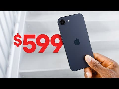 Is the iPhone 16e Worth Buying at $599? thumbnail
