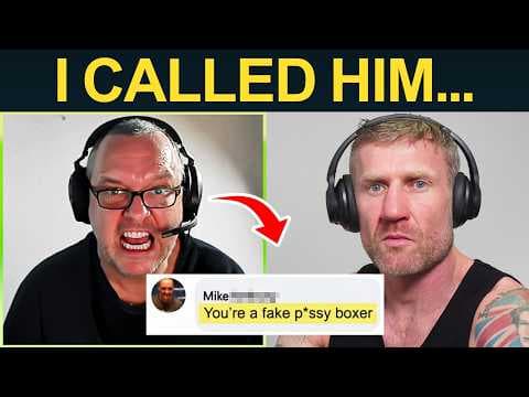 HEATED! I Spoke to My Biggest Hater (he’s furious) thumbnail