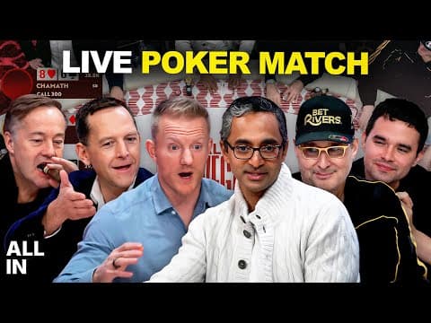 Live Poker Match: Besties Face Off Against Poker Pros thumbnail