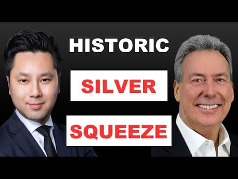 Biggest Silver Squeeze Ever: Is $100 Next Or Collapse? | David Morgan thumbnail
